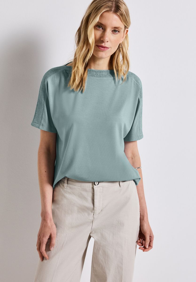 Shirt mit Strukturdetail