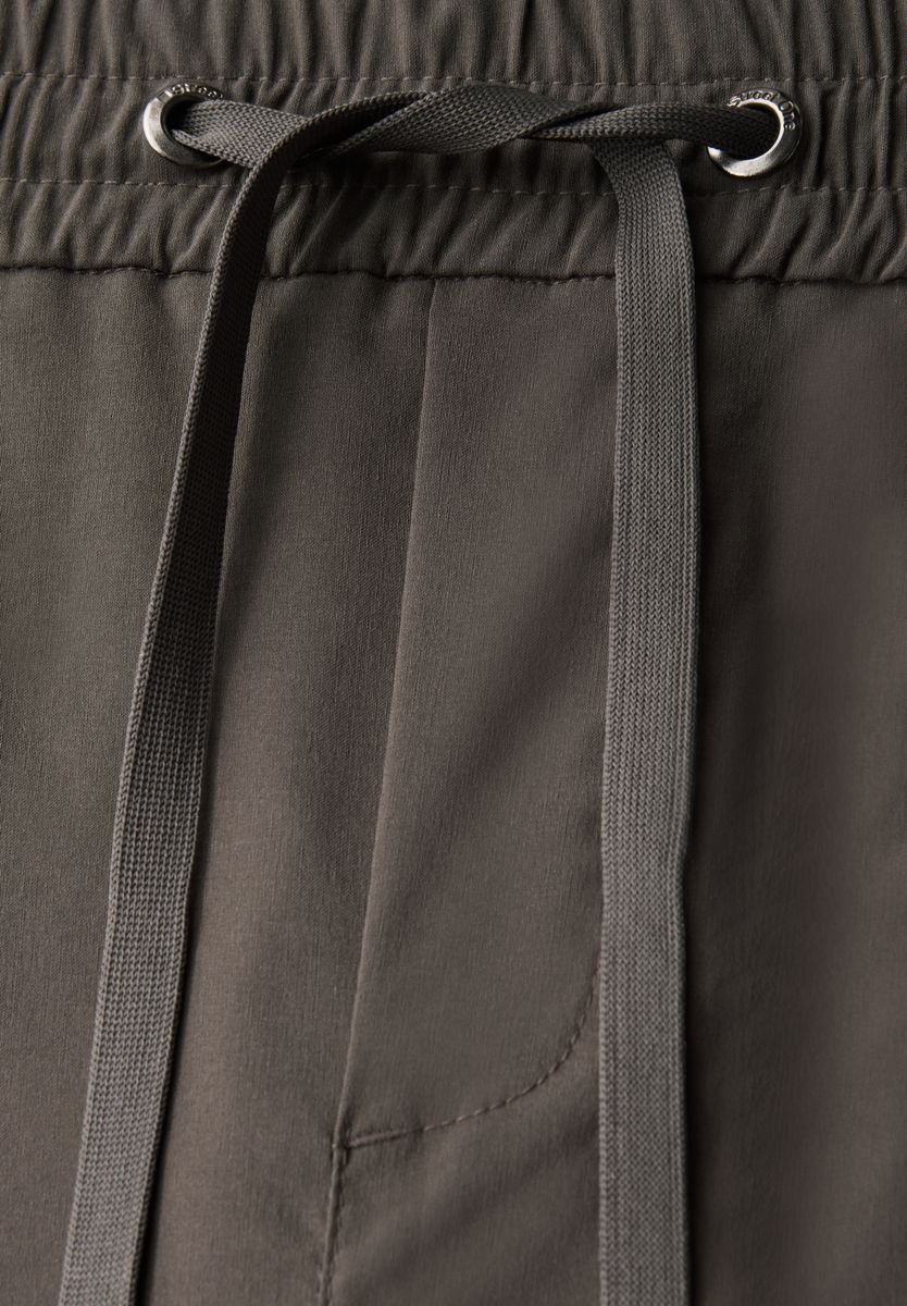 Casual Fit Hose mit Turn-Up