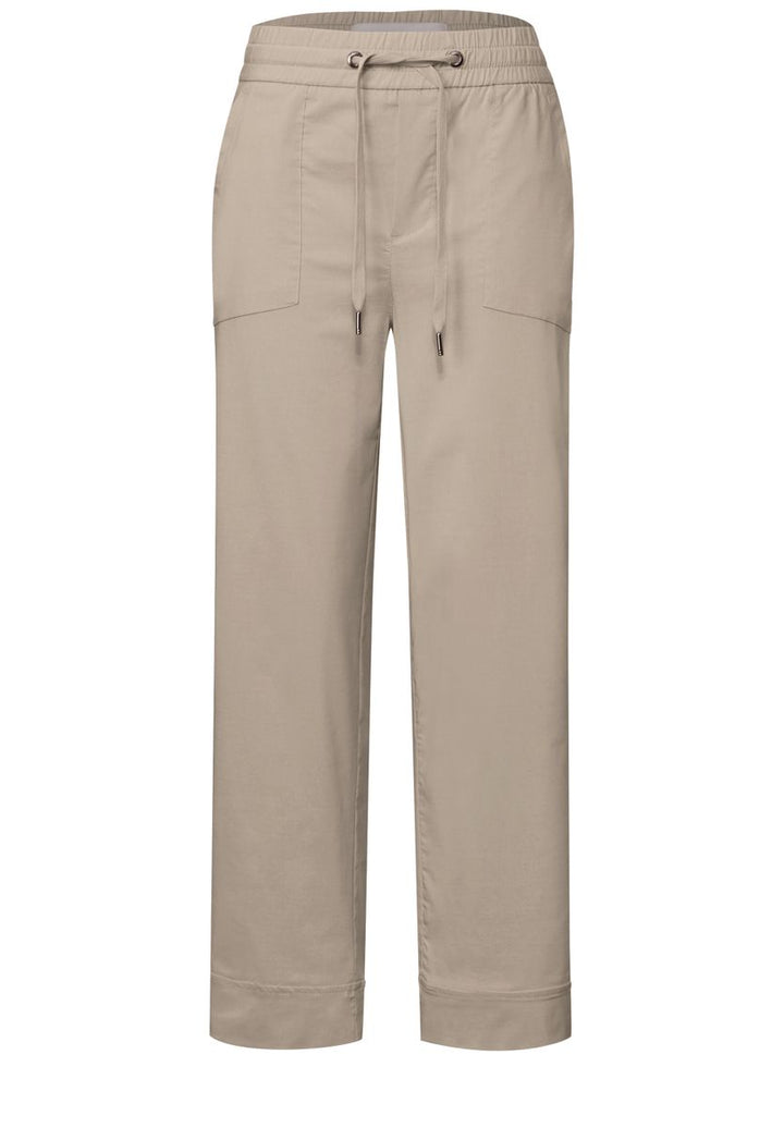 Casual Fit Hose mit Turn-Up
