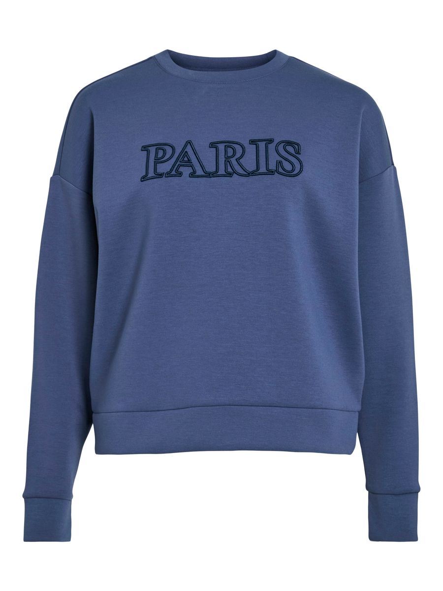 VIREFLECT CITY O-NECK L/S TOP/LC