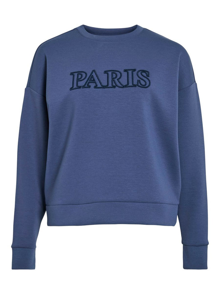 VIREFLECT CITY O-NECK L/S TOP/LC