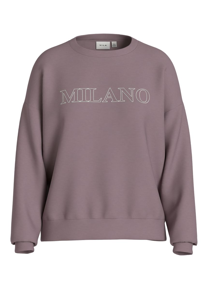 VIREFLECT CITY O-NECK L/S TOP/LC