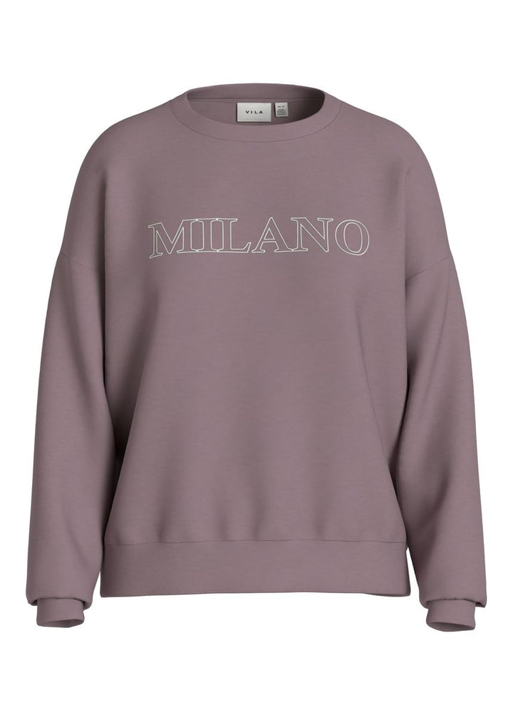 VIREFLECT CITY O-NECK L/S TOP/LC