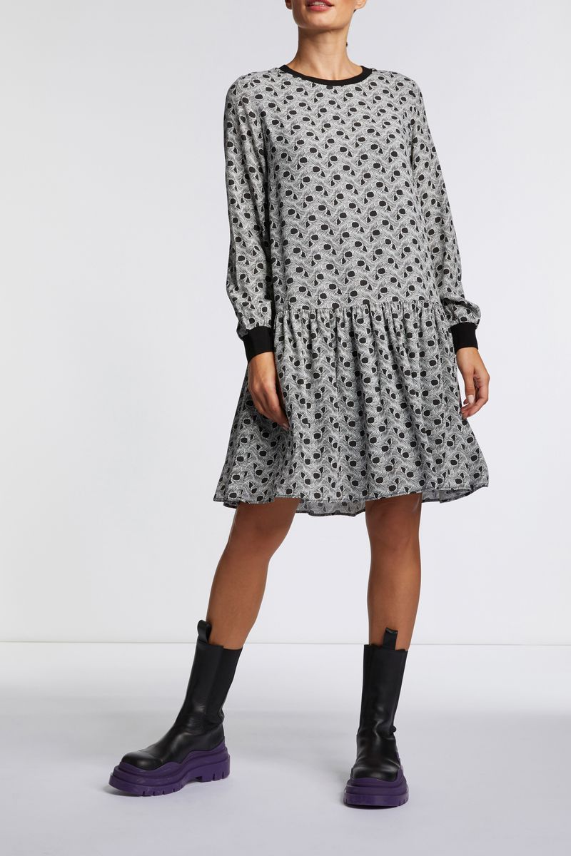 dress with rip details ecovero