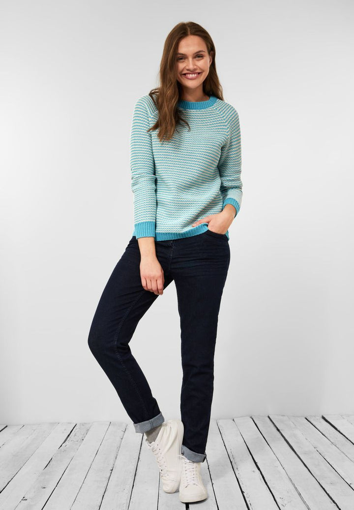 Pullover mit Struktur