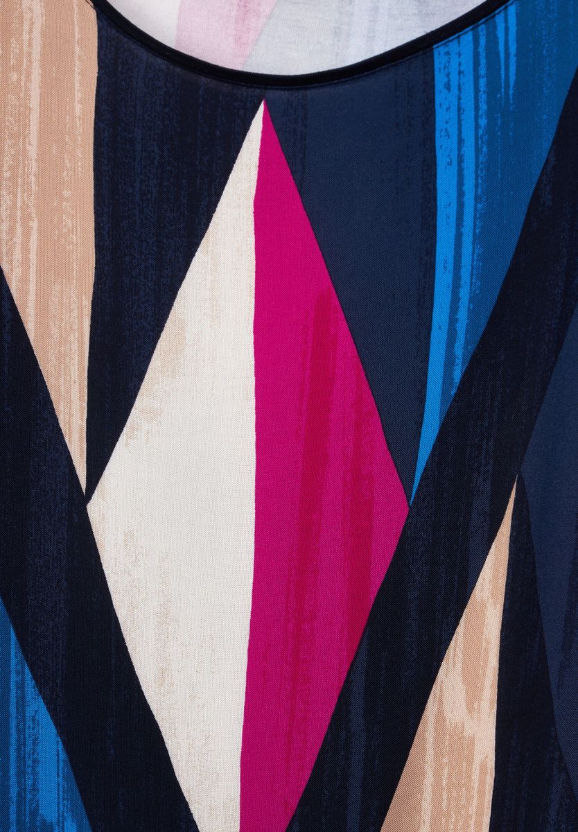 Shirt mit Rhombus Print