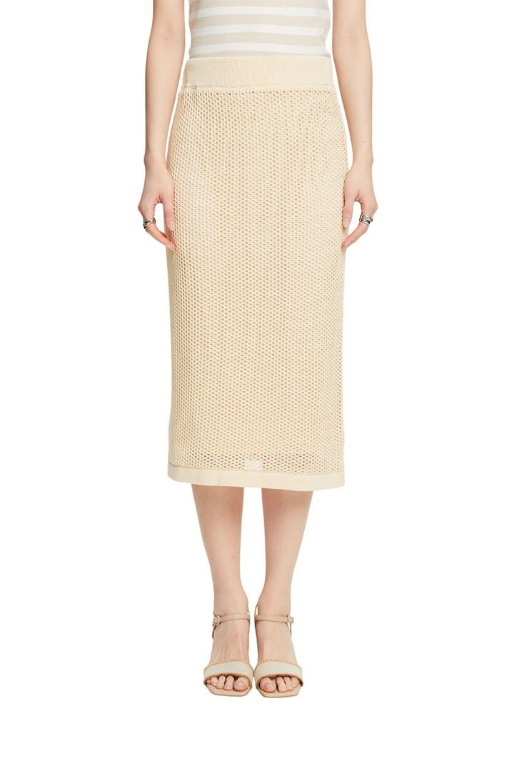 Women Skirts flat knitted midi