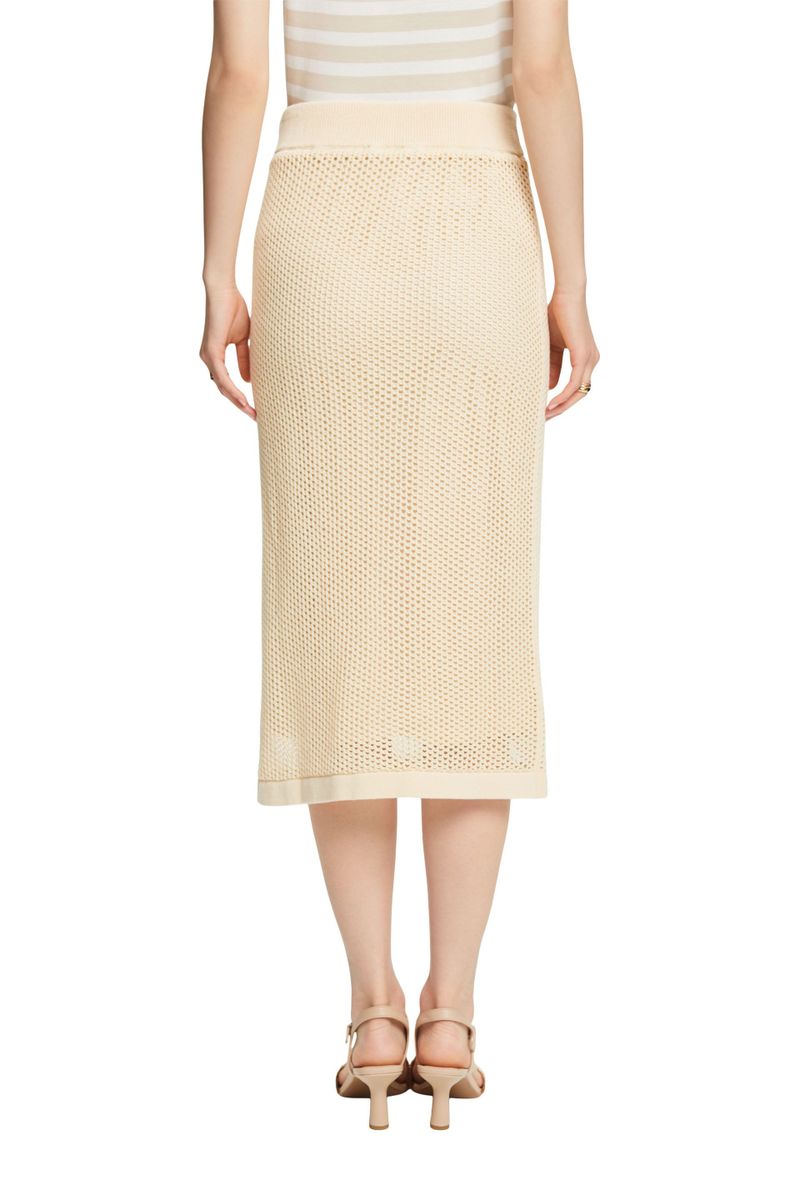 Women Skirts flat knitted midi