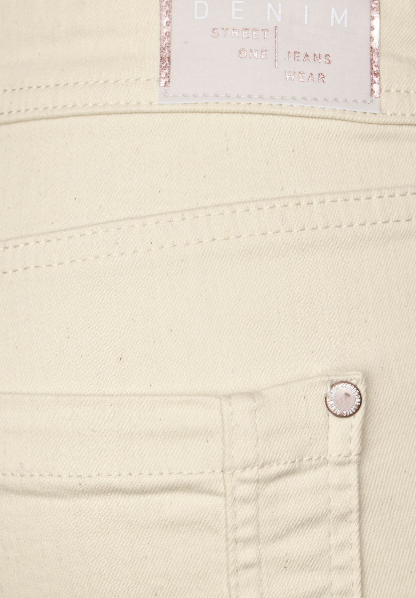 Beige Slim Fit Jeans