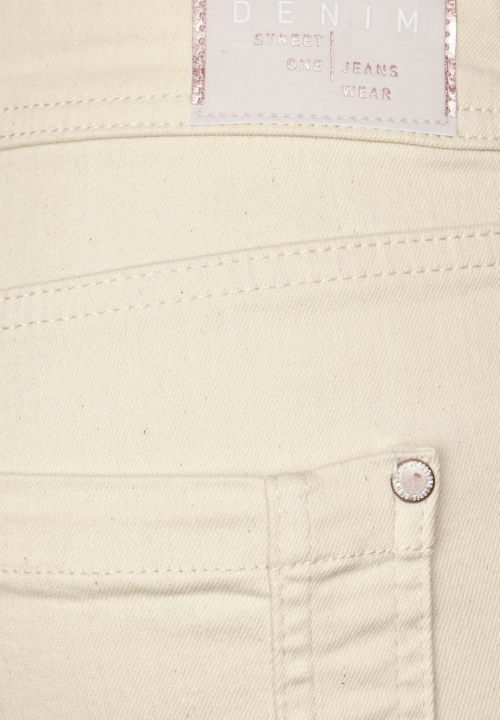 Beige Slim Fit Jeans