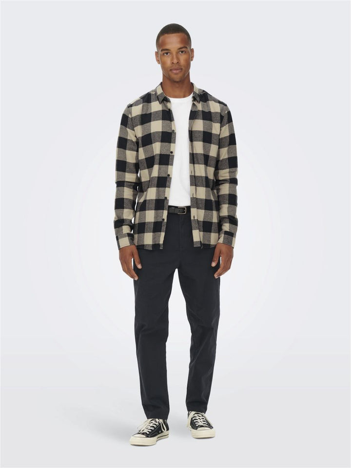 ONSGUDMUND LS CHECKED SHIRT NOOS