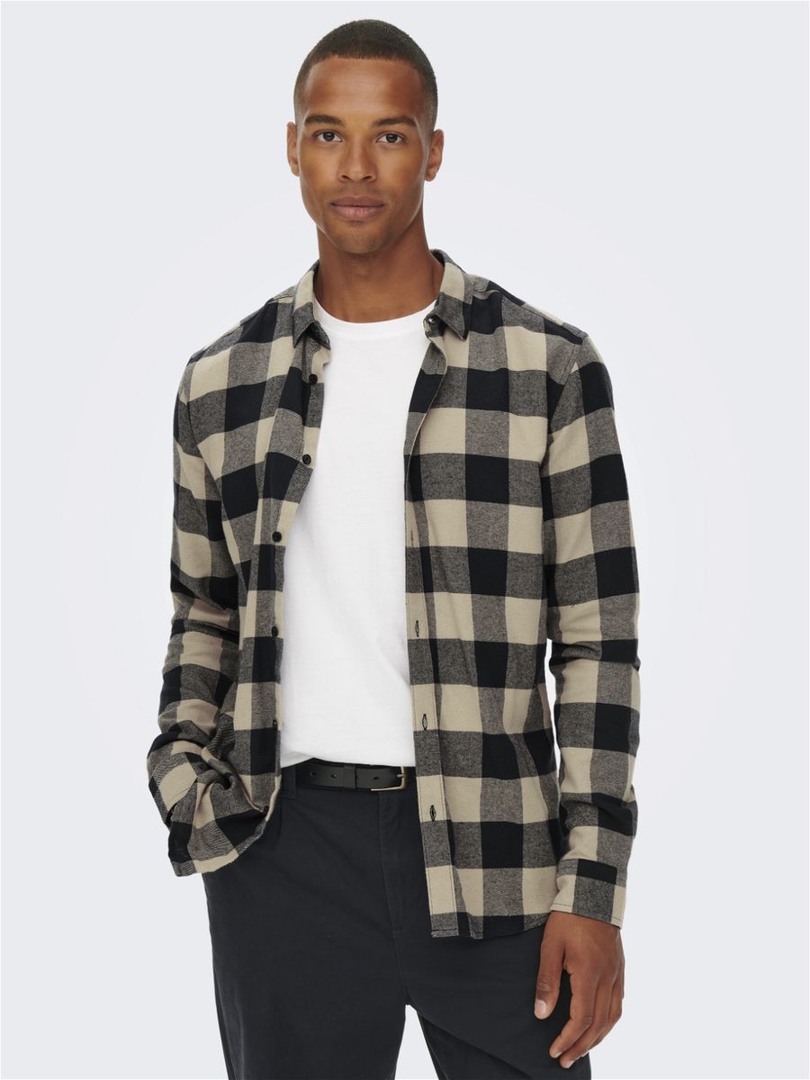 ONSGUDMUND LS CHECKED SHIRT NOOS