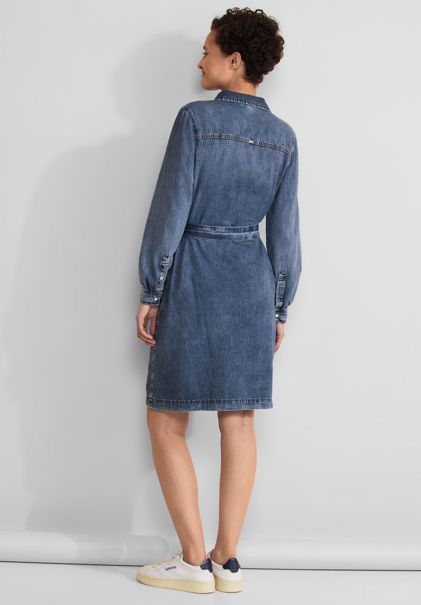 Jeans Hemdkleid