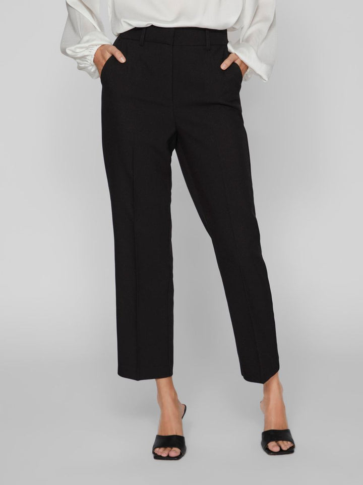 VISELMA ELLA STRAIGHT HW CROP PANTS