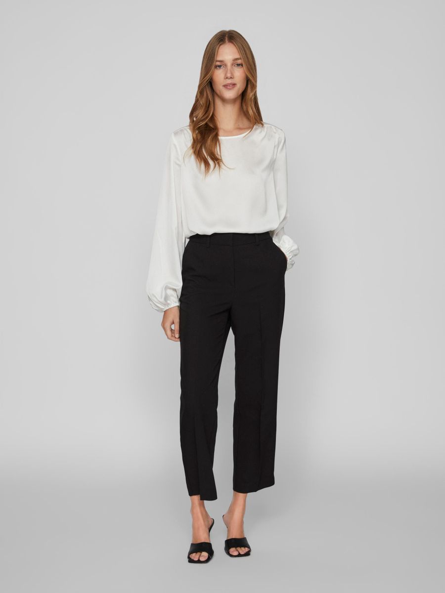 VISELMA ELLA STRAIGHT HW CROP PANTS