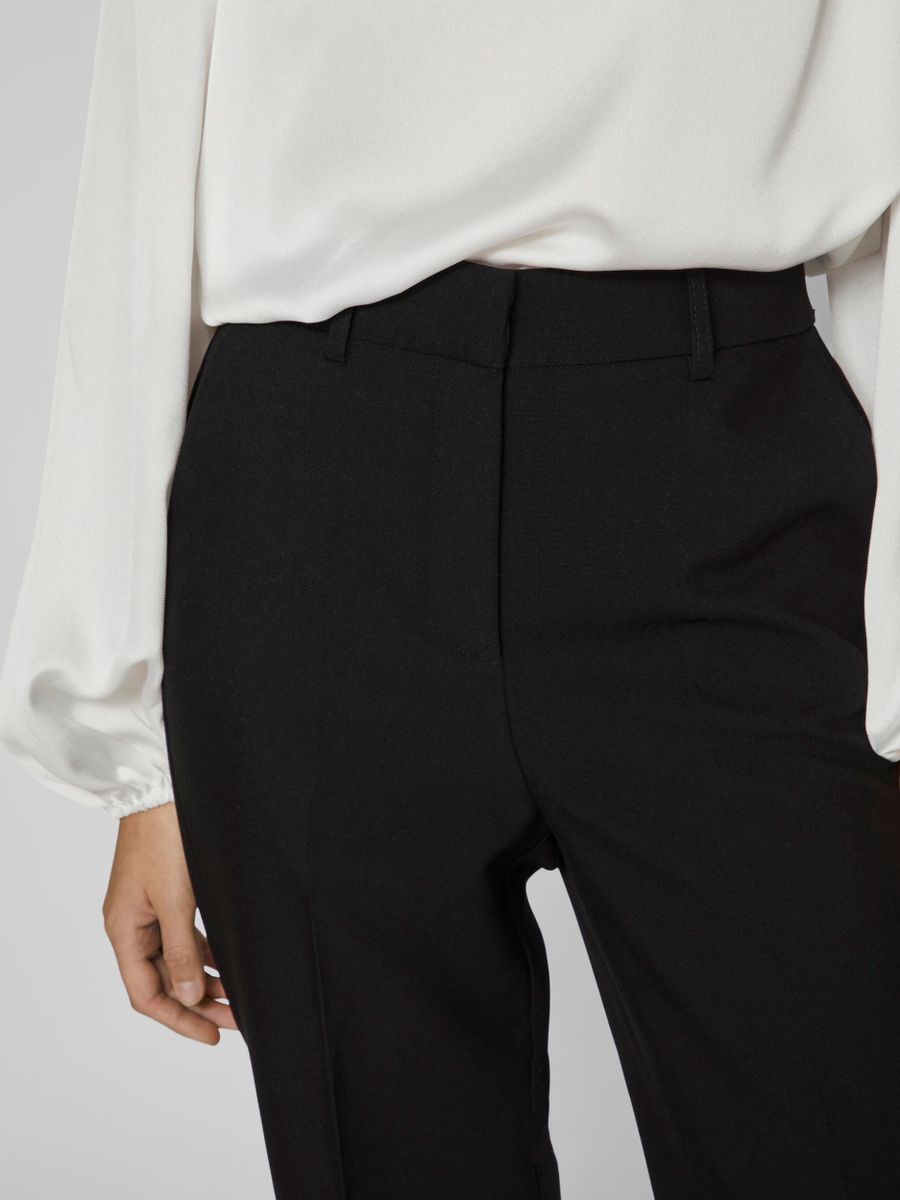 VISELMA ELLA STRAIGHT HW CROP PANTS