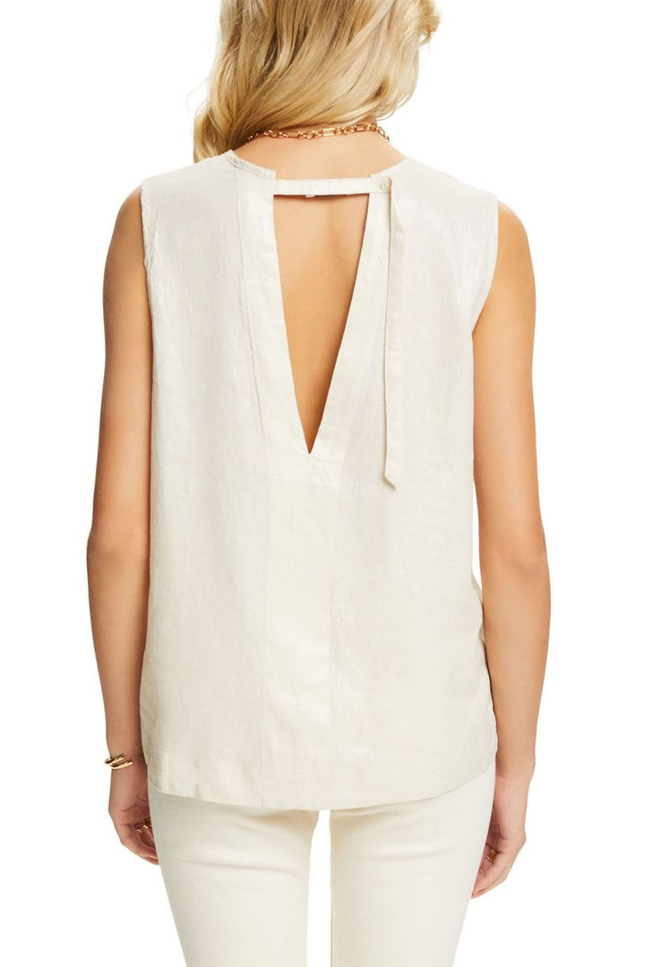 Women Blouses woven sleeveless