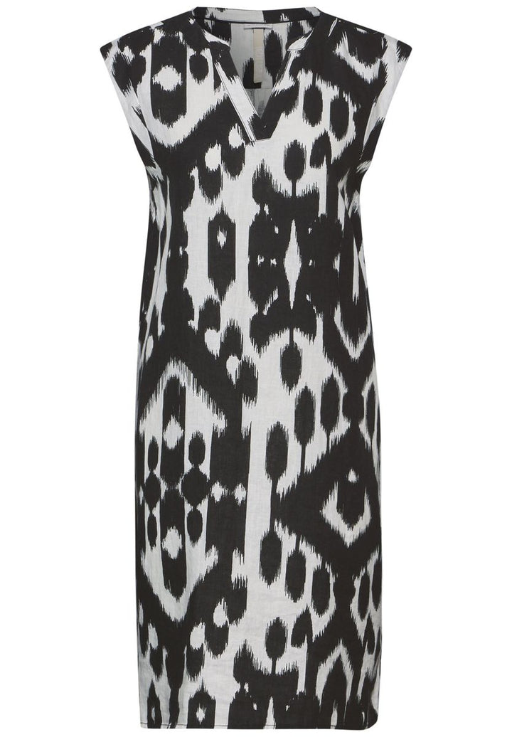 Ärmelloses Kleid mit Print