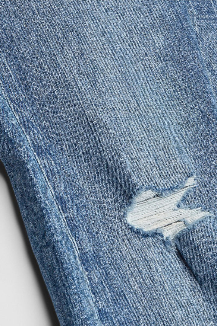 Destroyed Jeans aus Bio-Baumwolle