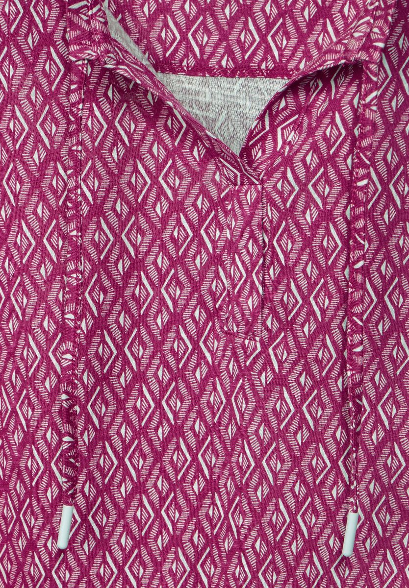 Shirt mit Rhombus Print