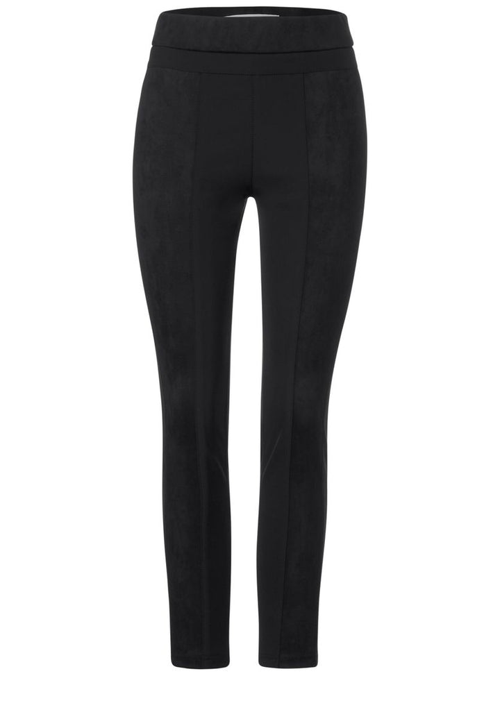 Skinny Fit Materialmix Hose