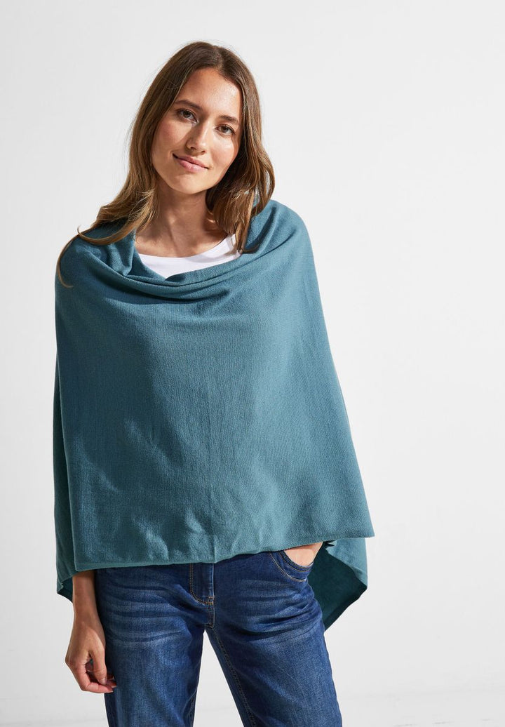 Feinstrick Poncho