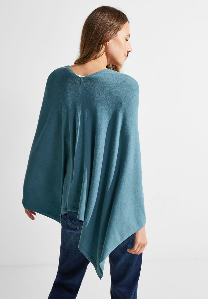 Feinstrick Poncho