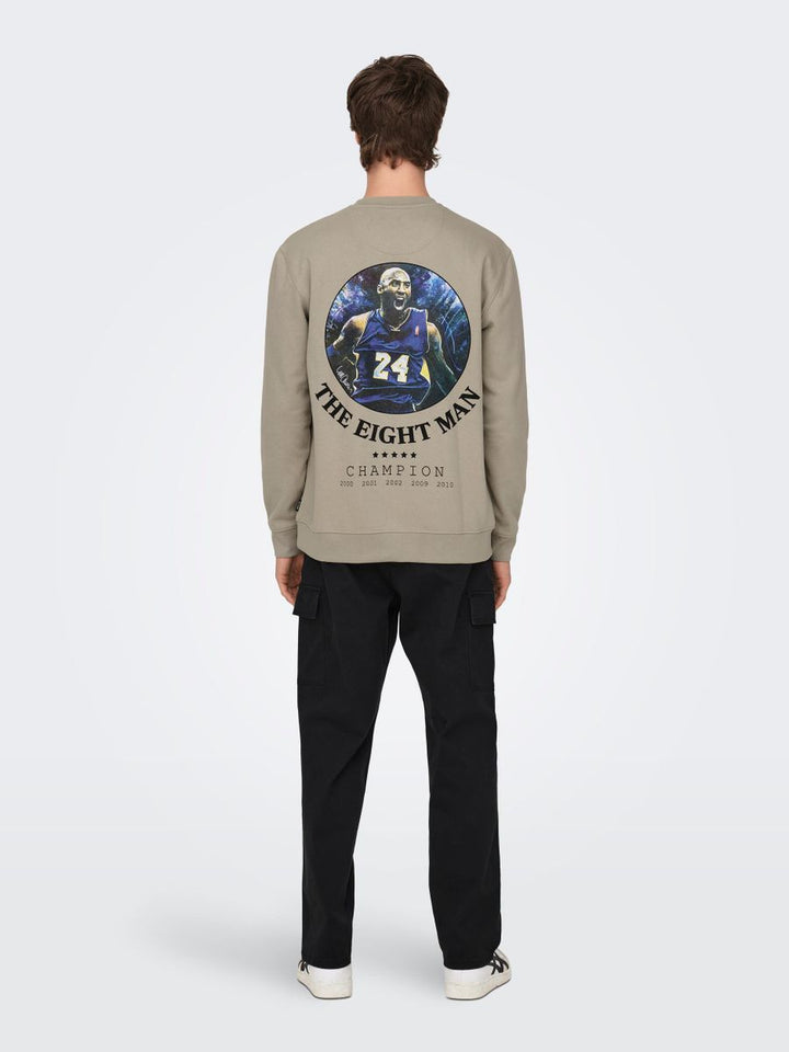 ONSCELEBRITY REG CREW NECK SWT