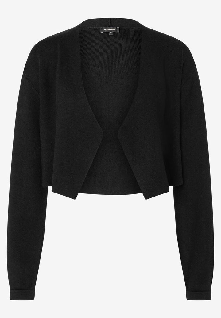 kurzer Cardigan  schwarz  GLAM-Kollektion