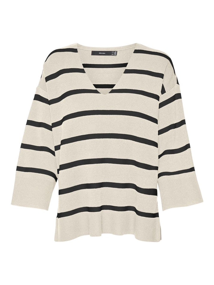 VMSABA 3/4 V-NCK STRIPE PULLOVER GA NOOS