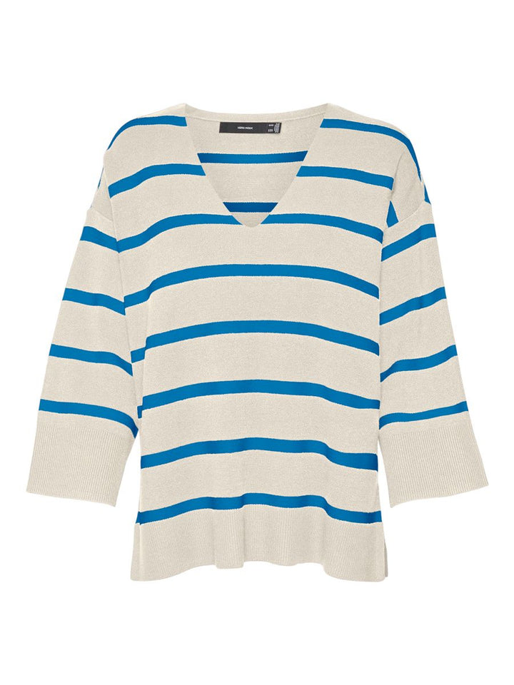 VMSABA 3/4 V-NCK STRIPE PULLOVER GA NOOS