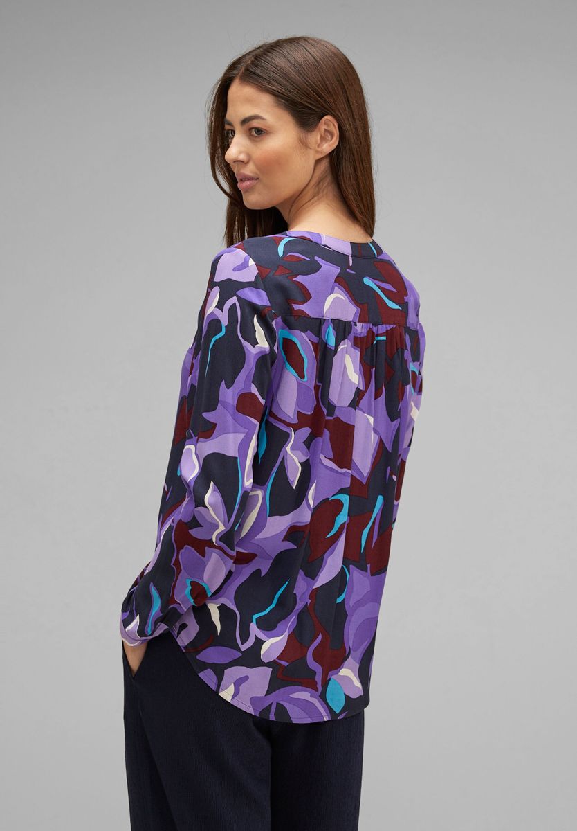 Viskose Bluse mit Print