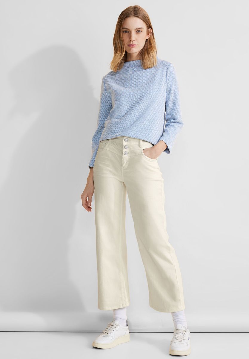 Casual Fit Culotte Jeans