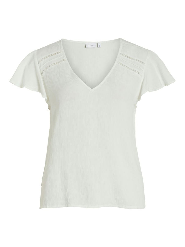 VIMESA TAPE DETAIL S/S TOP - NOOS