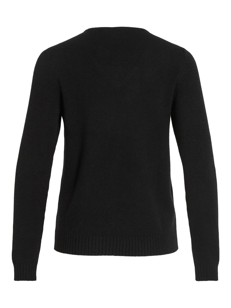 VIRIL V-NECK L/S  KNIT TOP - NOOS