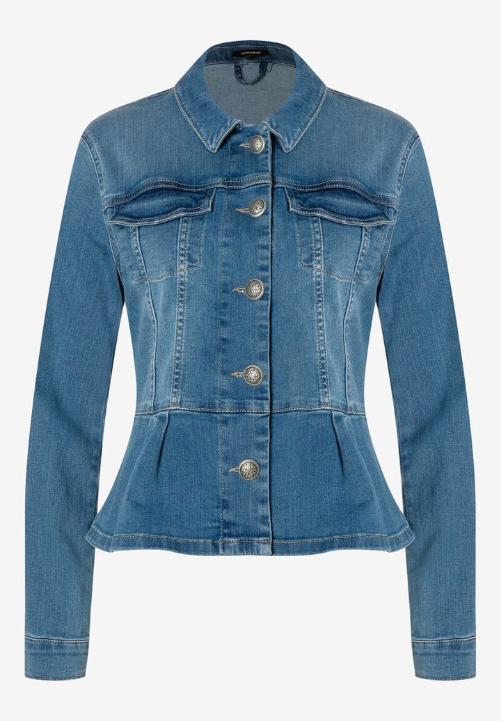 Jeansjacke mit Schößchen  Frühjahrs-Kollektion