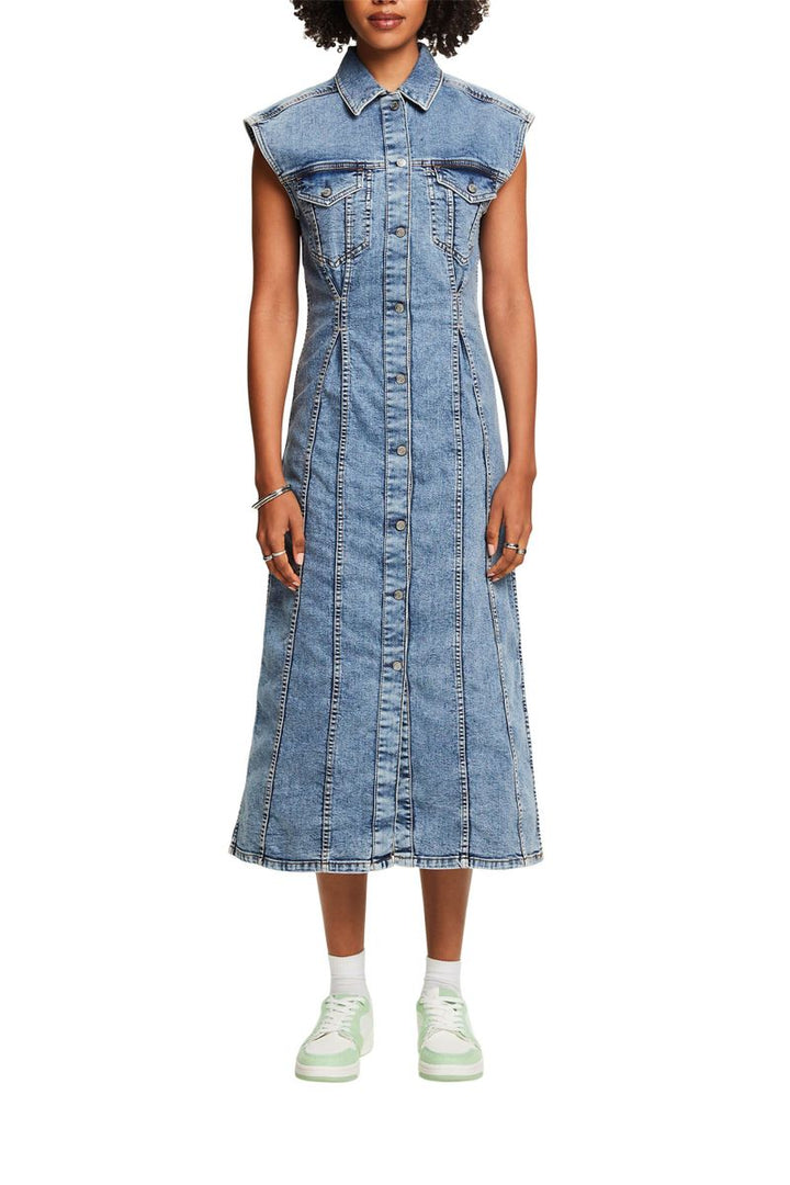 Women Dresses denim maxi